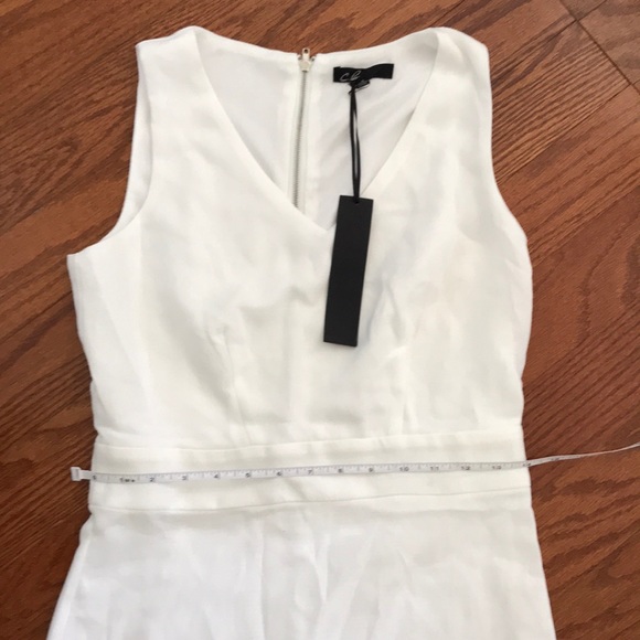 NWT white C Luce size S dress - Picture 11 of 13